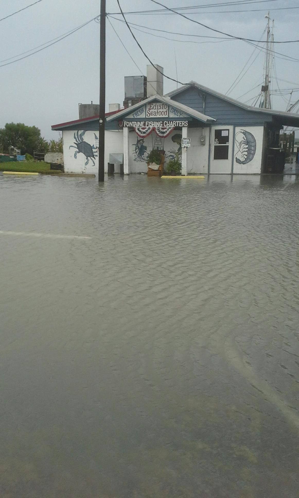 Monday Flood Update Edisto Beach